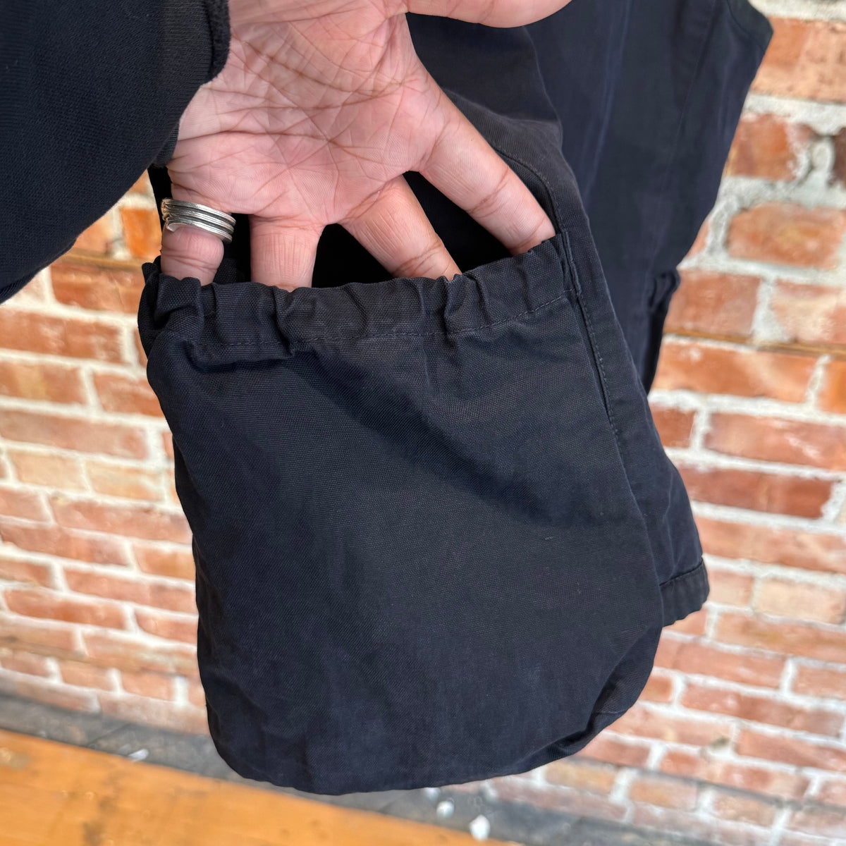HELMUT LANG MILITARY UTILITY ZIP VEST ‘BLACK’