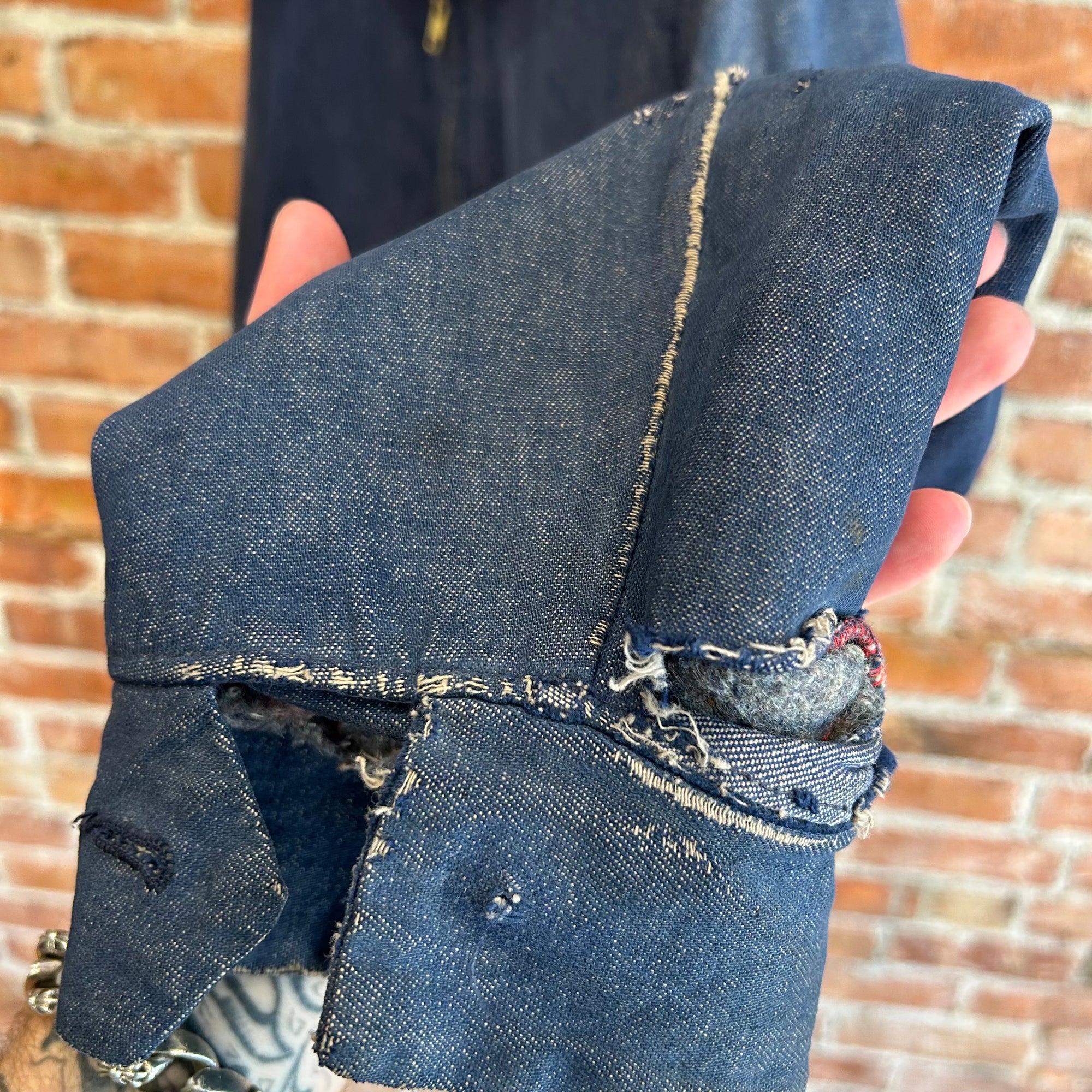 WRANGLER 70S VINTAGE DENIM WORK JACKET ‘BLUE’