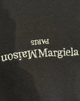 MAISON MARGIELA REVERSED LOGO HOODIE ‘BLACK’