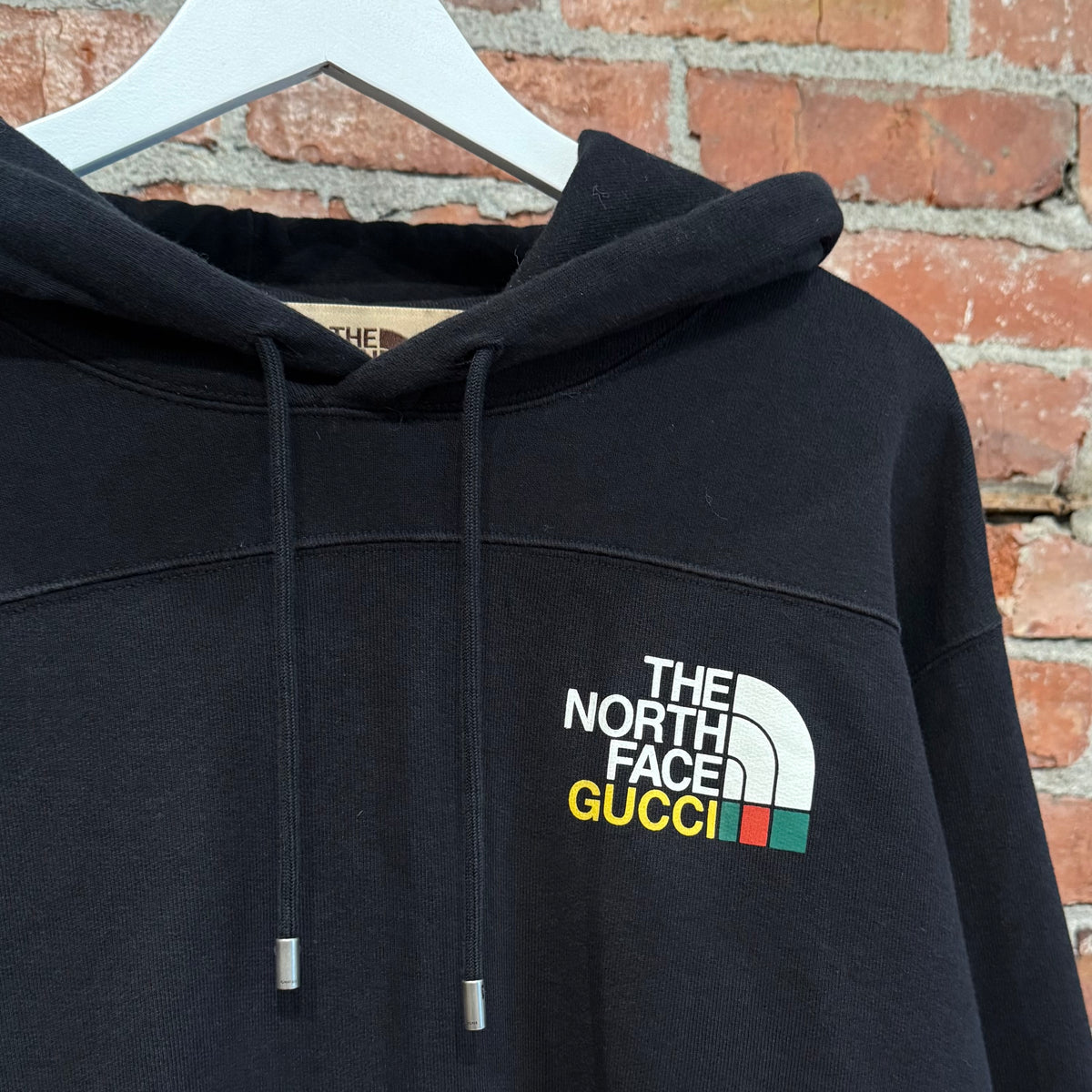 GUCCI X THE NORTH FACE FW21 PULLOVER HOODIE ‘BLACK’