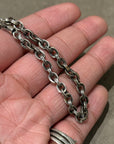 CHROME HEARTS 8” PAPER CHAIN BRACELET ‘SILVER’