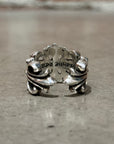 CHROME HEARTS DOUBLE FLORAL RING ‘SILVER’