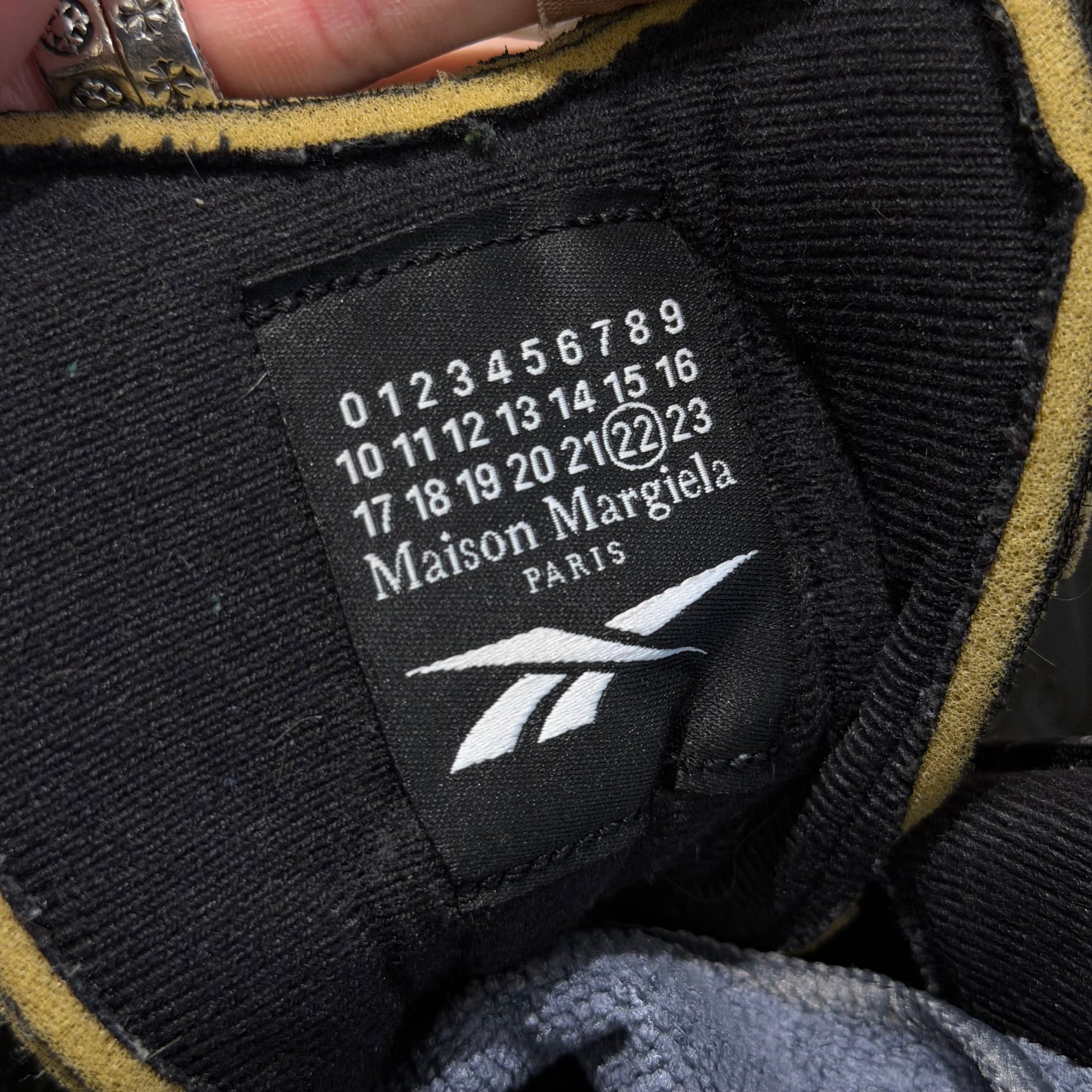 MAISON MARGIELA X REEBOK QUESTION SNEAKERS ‘BLACK’