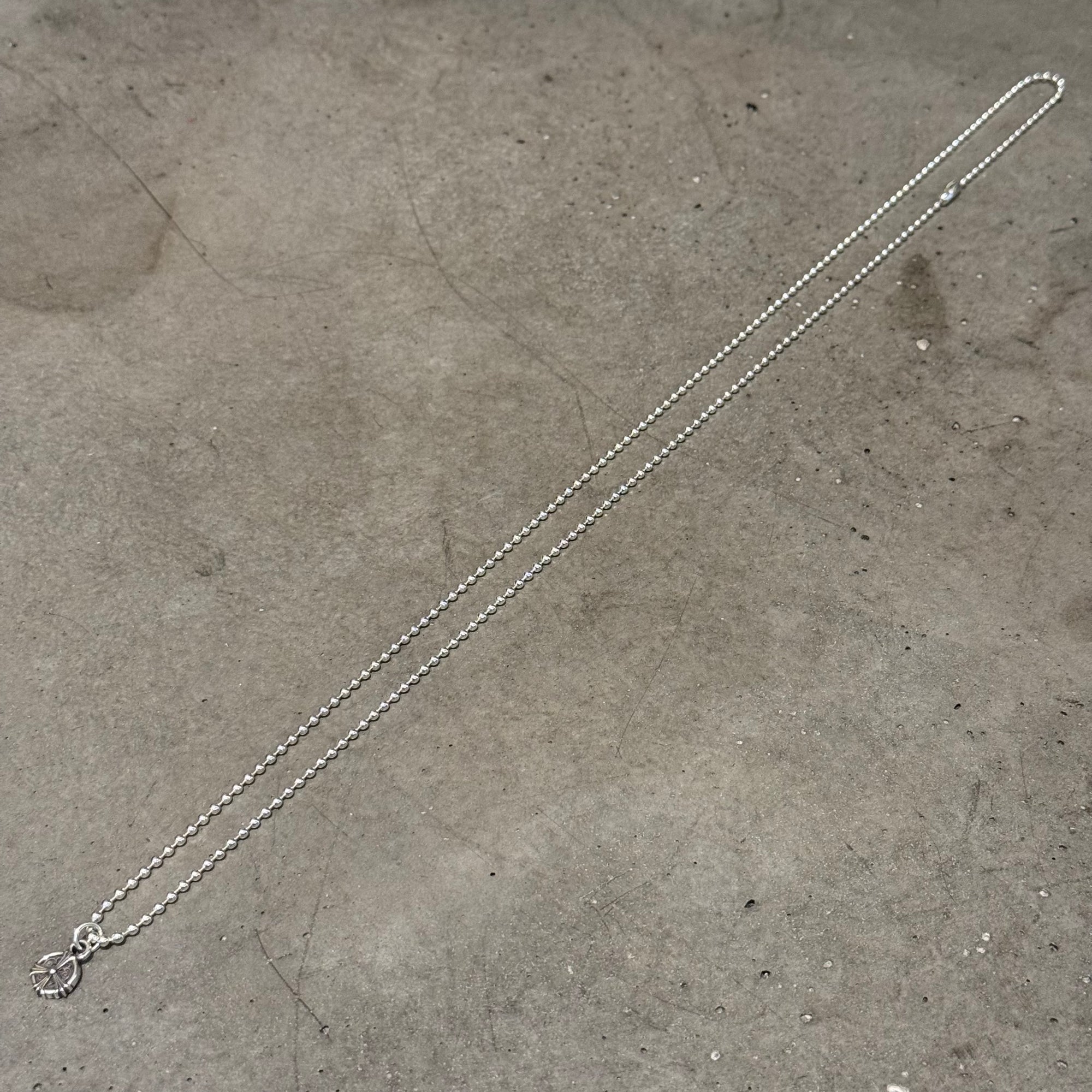 CHROME HEARTS PEACE CHARM NECKLACE ‘SILVER’