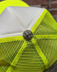 CHROME HEARTS TRIPLE CROSS TRUCKER HAT ‘NEON’