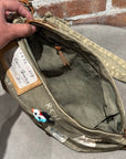 KAPITAL KOUNTRY CANVAS MICKEY LARGE SNUFSKIN BAG ‘KHAKI’