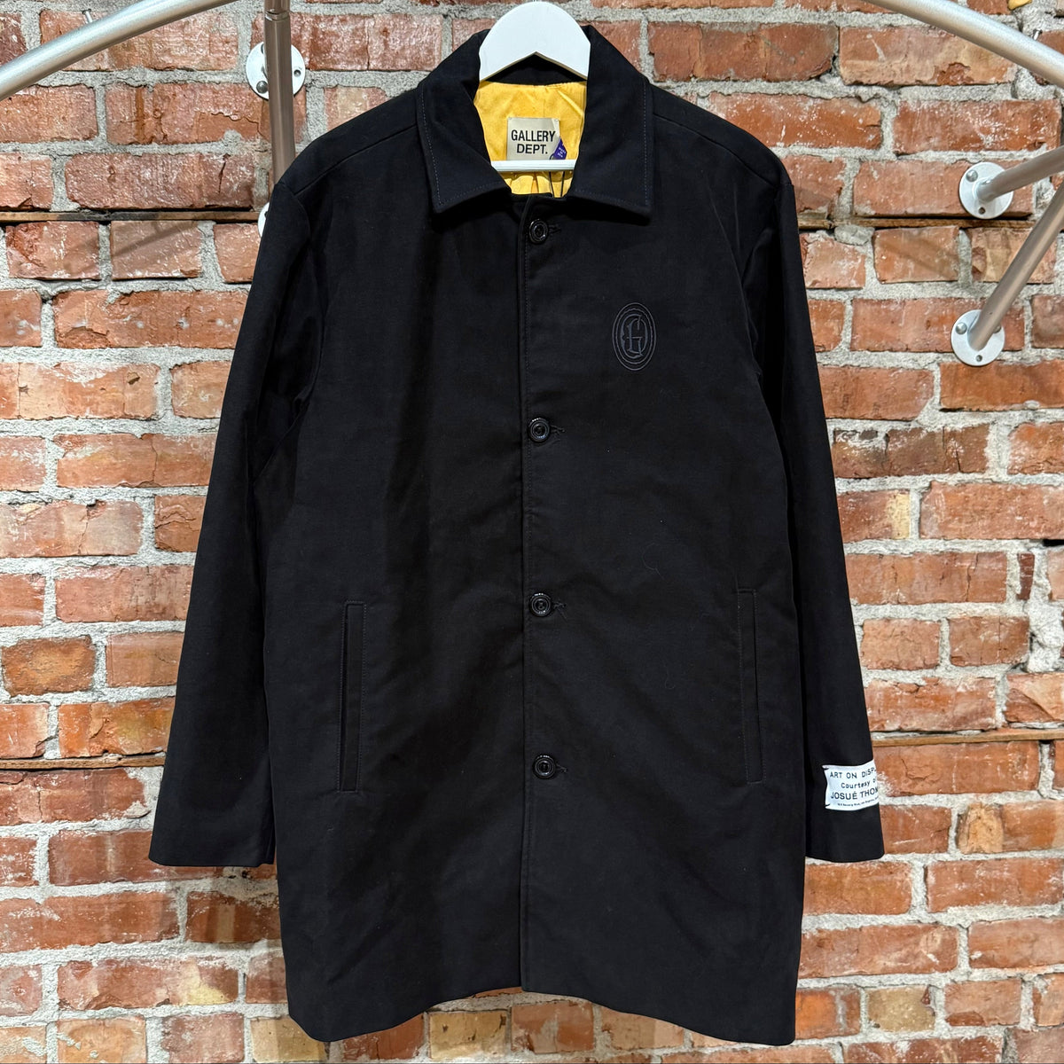 GALLERY DEPT. CHATEAU RAZOR COAT ‘BLACK’