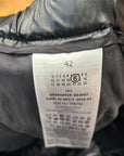 MAISON MARGIELA MM6 BAGGY LEATHER PANTS ‘BLACK’