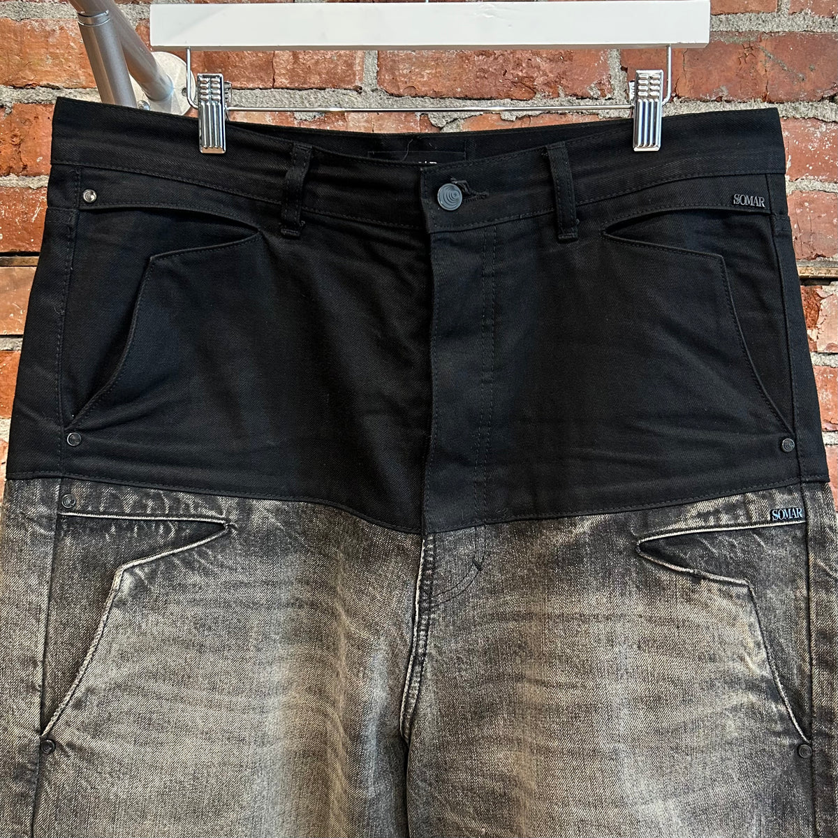 SOMAR LAG DENIM JEANS ‘BLACK/SLATE’