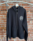 CHROME HEARTS SEOUL EXCLUSIVE ZIP UP HOODIE ‘BLACK’