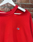 VETEMENTS x CHAMPION SS17 CREWNECK ‘RED’