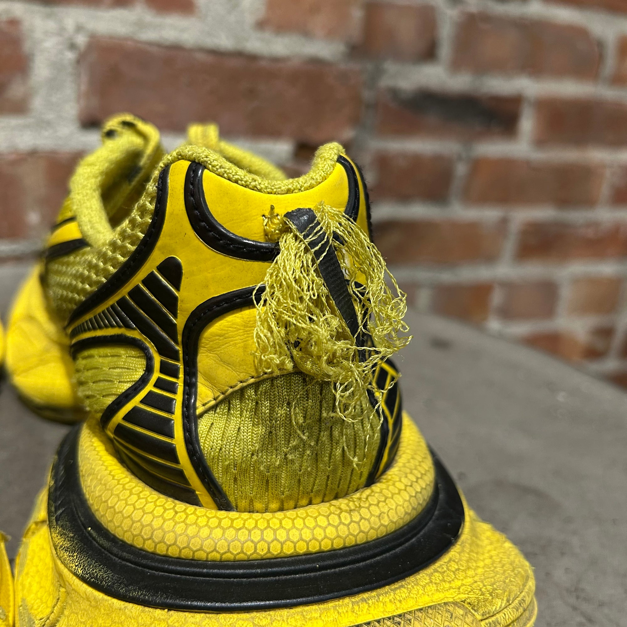BALENCIAGA 3XL DISTRESSED SNEAKERS ‘YELLOW’
