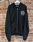 CHROME HEARTS LA EXCLUSIVE HORSESHOE ZIP HOODIE ‘BLACK’