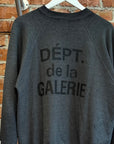 GALLERY DEPT ONE OF ONE PAINTED CREWNECK ‘GREY/MULTI’
