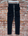 RICK OWENS CREATCH CARGO RIG SWEATPANTS ‘BLACK’