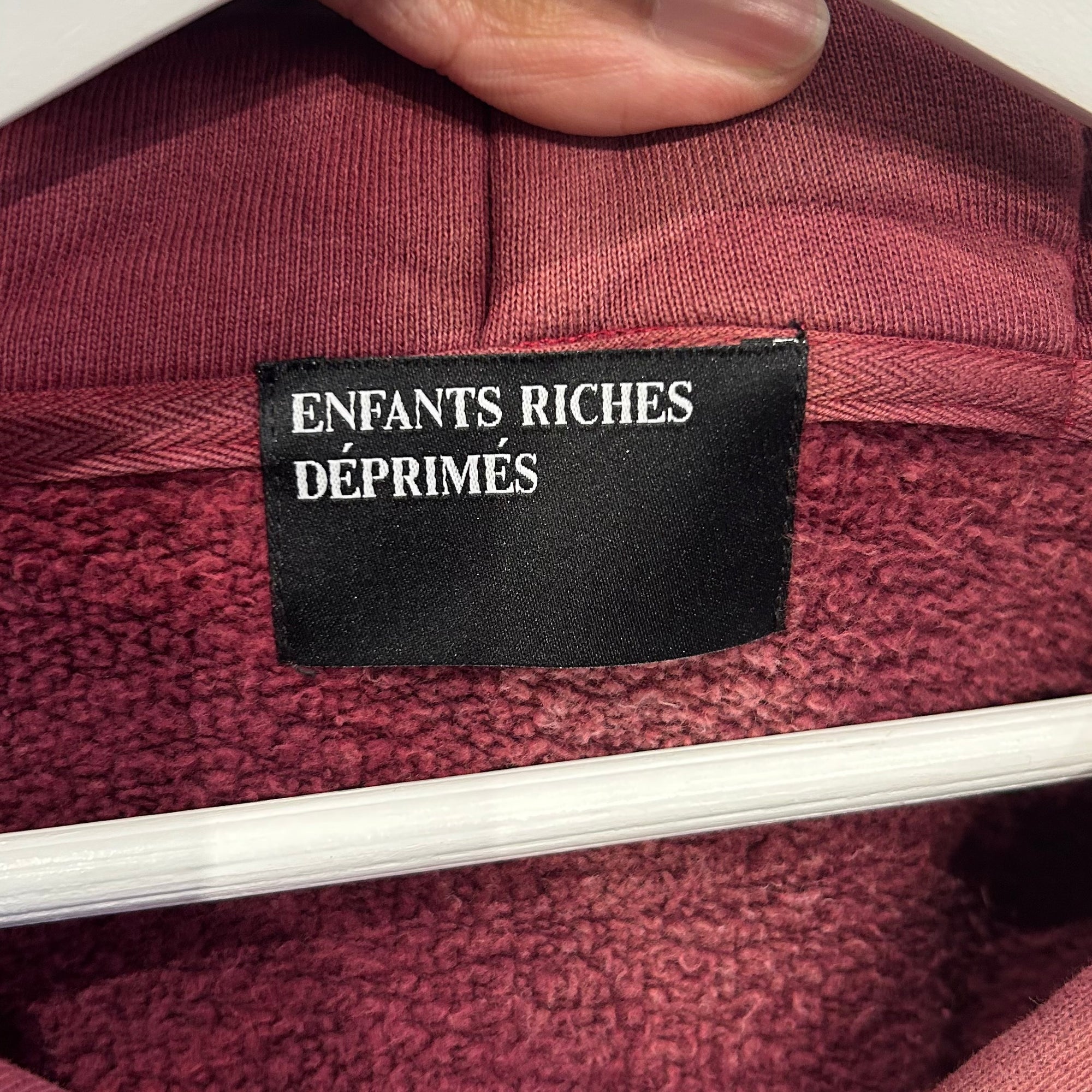 ENFANTS RICHES DEPRIMES FW26 ASSEMBLAGE ZIP HOODIE ‘MULTI’
