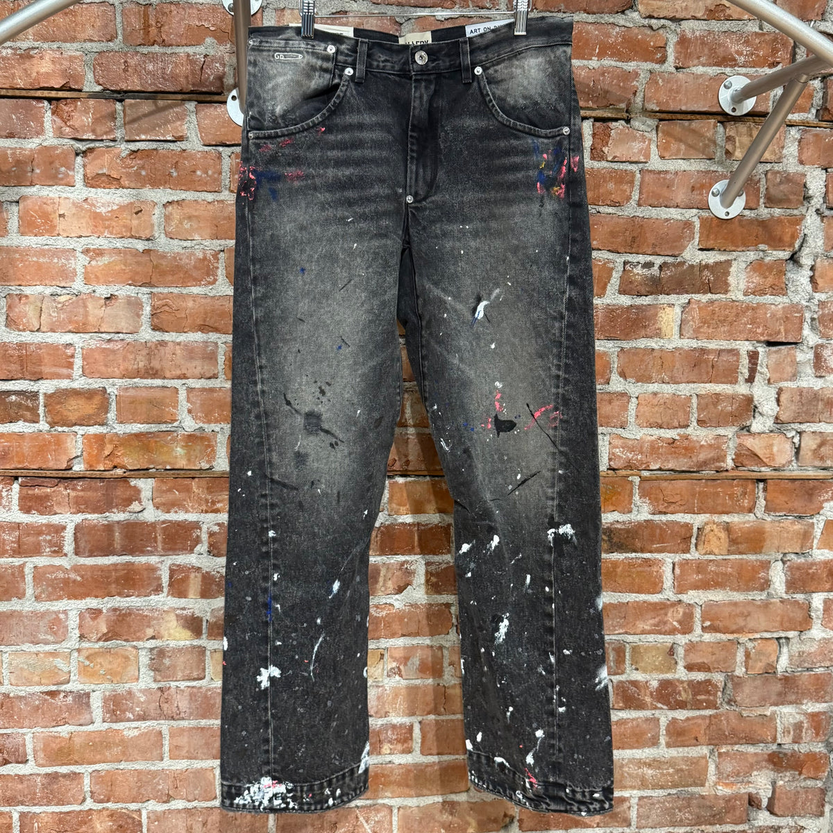 GALLERY DEPT. ZIP PAINTER DENIM ‘BLACK’