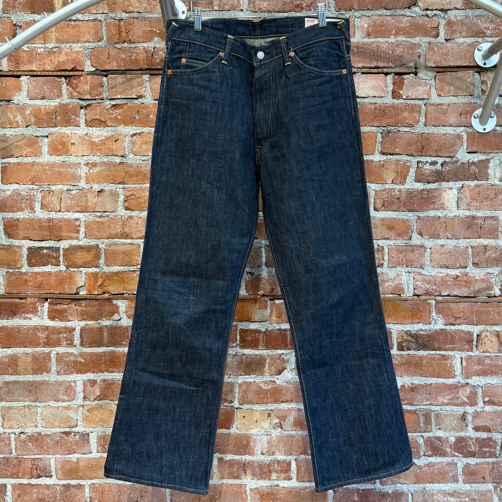 EVISU LOT 2017 FLARED DENIM 'INDIGO/IVORY'