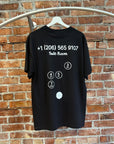 SADO PIKE TEE ‘BLACK’