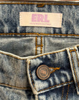 ERL PATCHWORK STARS FLARED DENIM ‘BLUE’