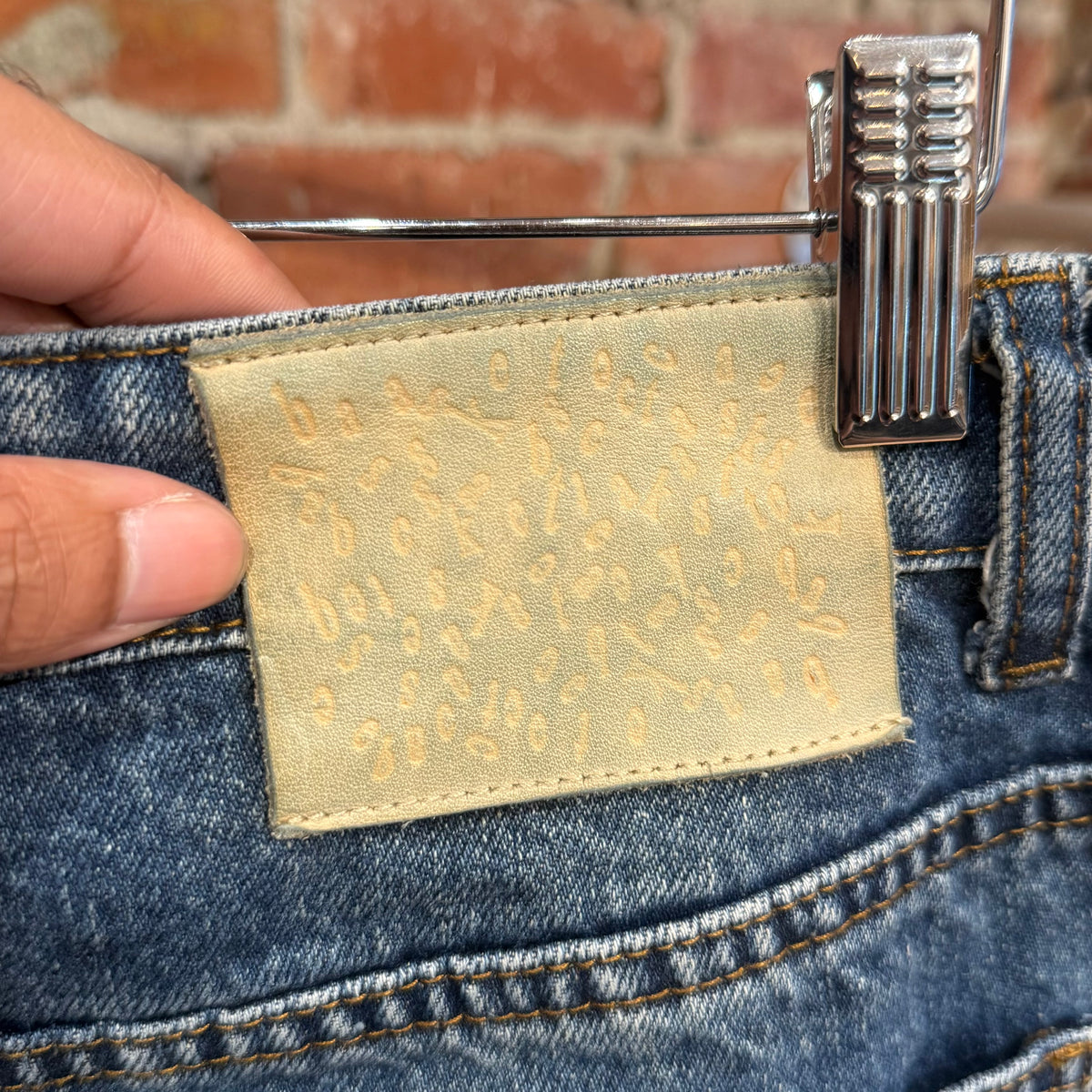 BASKETCASE WIDE BAGGY DENIM ‘BLUE’