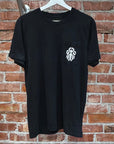 CHROME HEARTS VINE DAGGER POCKET TEE ‘BLACK’