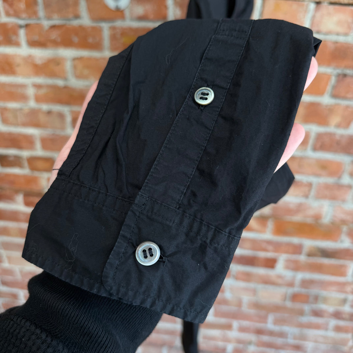 UNDERCOVER SS06 "T" MILITARY ZIP SHIRT JACKET ‘BLACK’