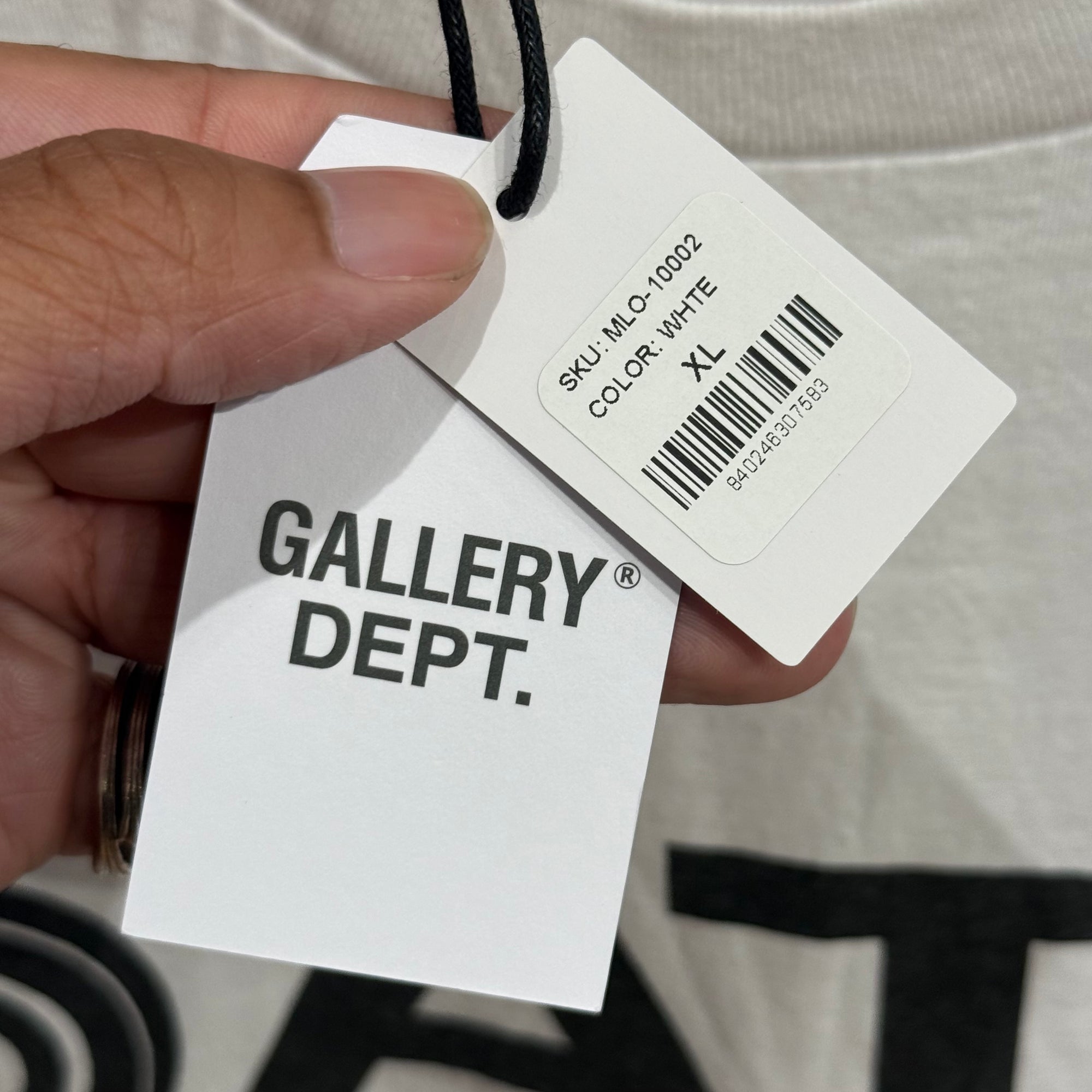GALLERY DEPT. MUSIC LIVES ON ATK TEE ‘WHITE’