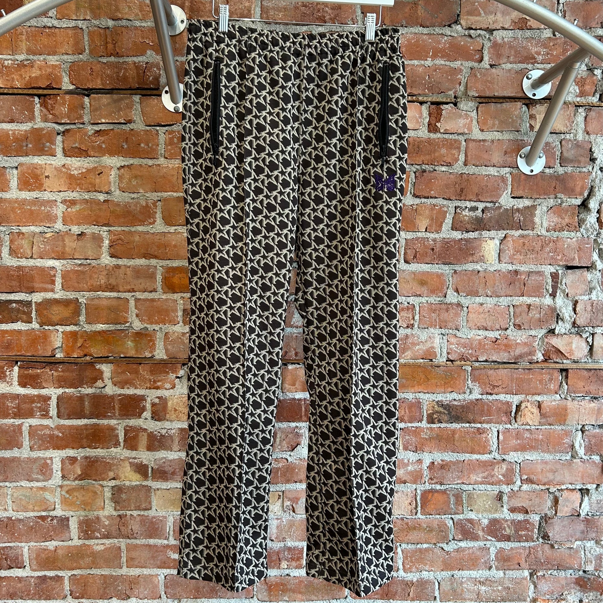 NEEDLES CLASSIC STRAIGHT STAR TRACK PANTS ‘MULTI’