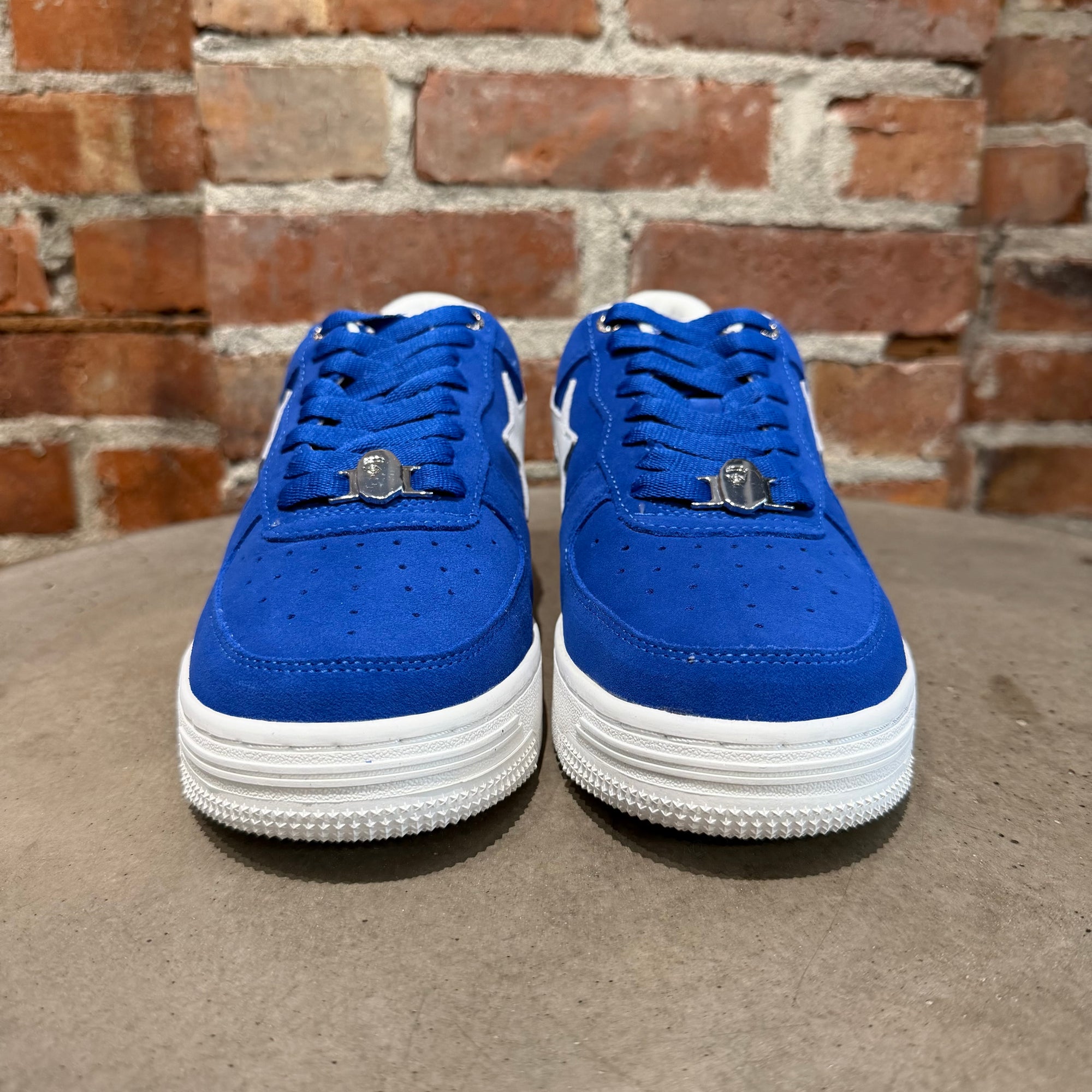 BAPE BAPESTA SUEDE SNEAKERS ‘BLUE’