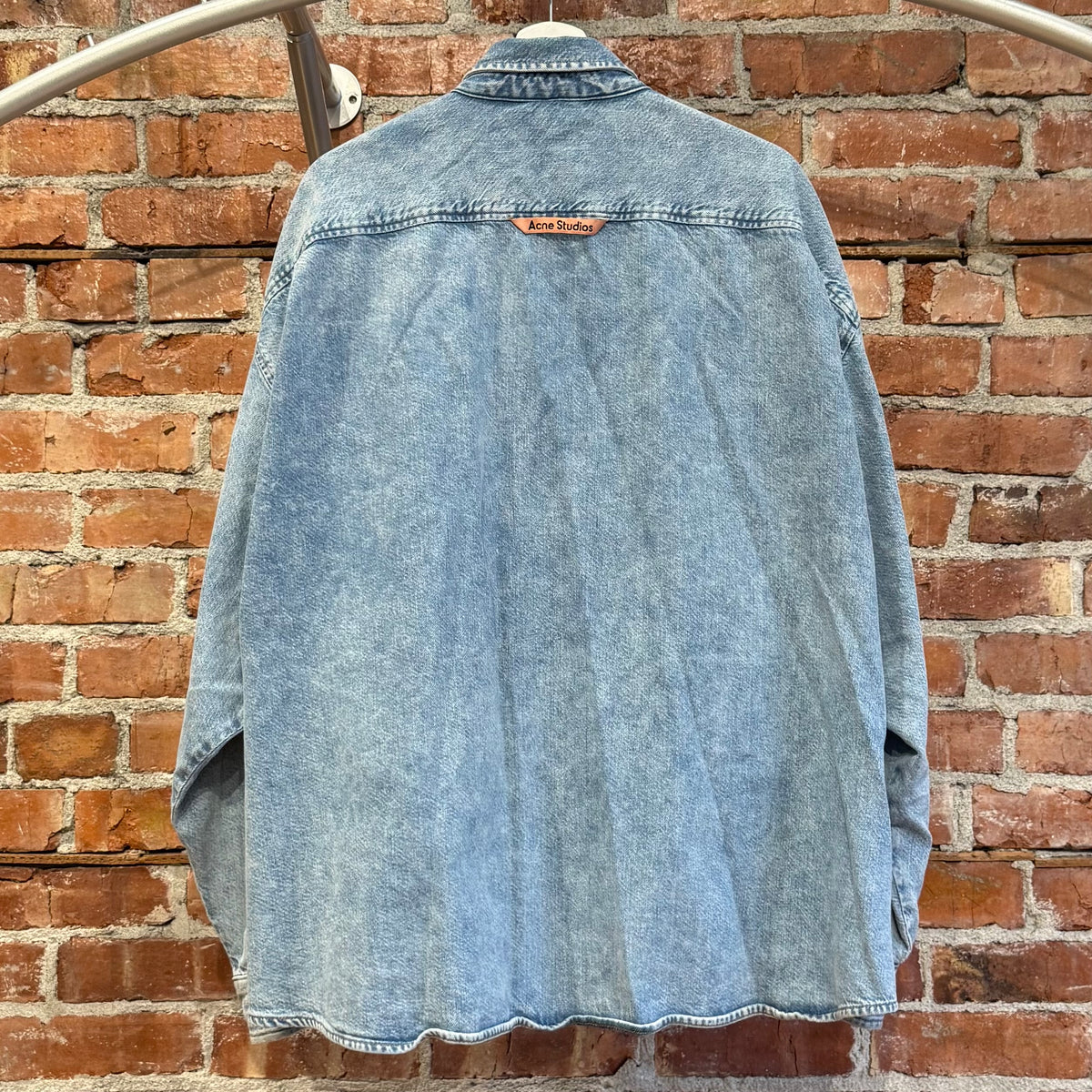 ACNE STUDIOS OVERSIZED DENIM SHIRT JACKET ‘LIGHT WASH’