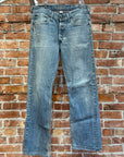 EVISU INTERNATIONAL STITCH GULL DENIM 'VINTAGE BLUE'