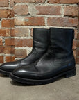 AMIRI BACKZIP ANKLE BOOTS ‘BLACK’