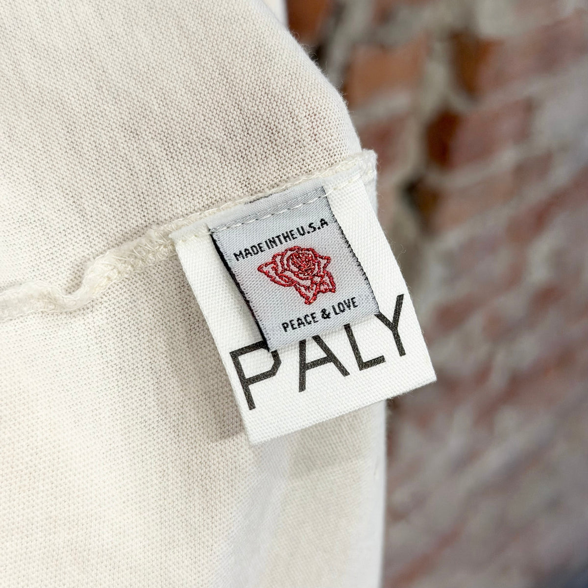 PALY HOLLYWOOD SS26 ANXIETY TEE ‘CREAM’