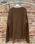 MAISON MARGIELA MM6 V-KNIT SWEATER ‘BROWN’