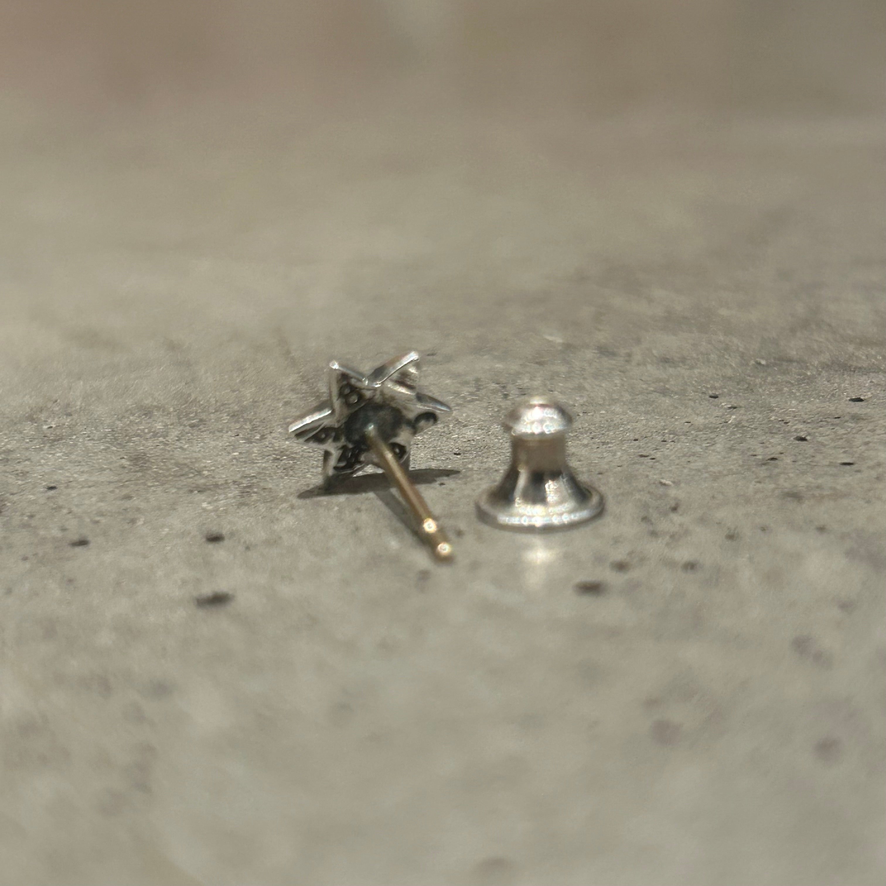 CHROME HEARTS SIX POINT STAR STUD EARRING 'SILVER' – Sadō Room