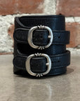 CHROME HEARTS DOUBLE GUNSLINGER WRIST BRACE ‘BLACK’