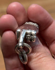 CHROME HEARTS RS MIDDLE FINGER NECKLACE ‘SILVER’