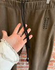 CHROME HEARTS DAGGER VINE SWEATPANTS ‘OLIVE’