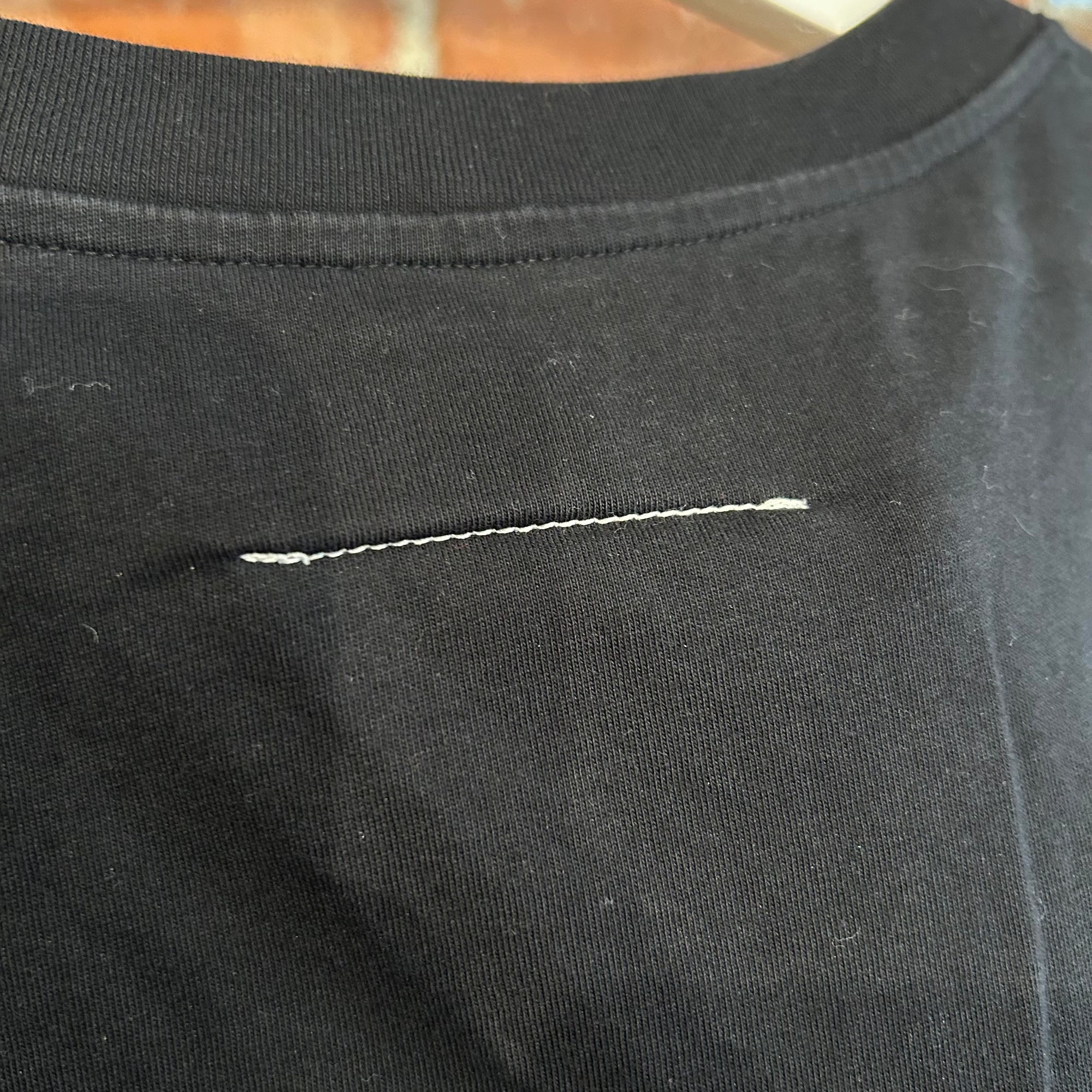 MAISON MARGIELA FW24 NUMBERS MOTIF TEE ‘BLACK’