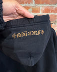 CHROME HEARTS BROWN F*CK YOU SCRIPT HOODIE ‘BLACK’