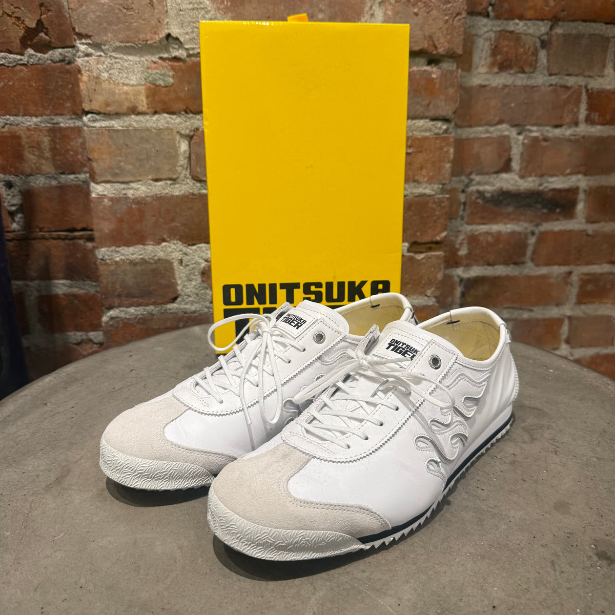 ONITSUKA TIGER MEXICO 66 SD FLAME SNEAKERS ‘WHITE’