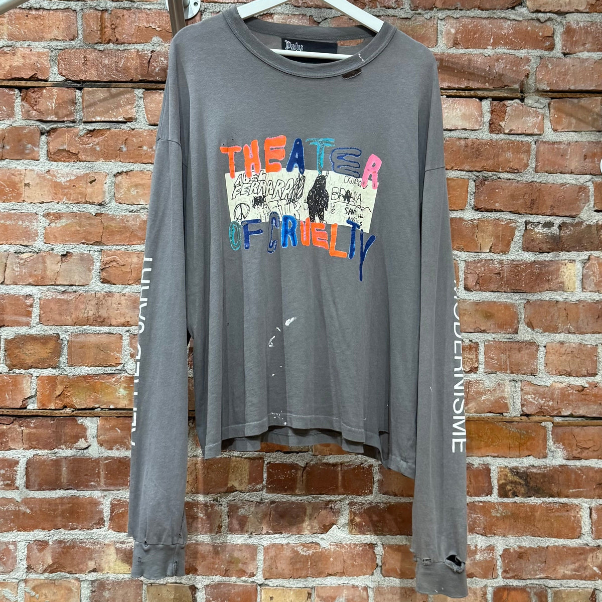 PALY HOLLYWOOD FW25 THEATER OF CRUELTY LONG SLEEVE ‘MULTI’