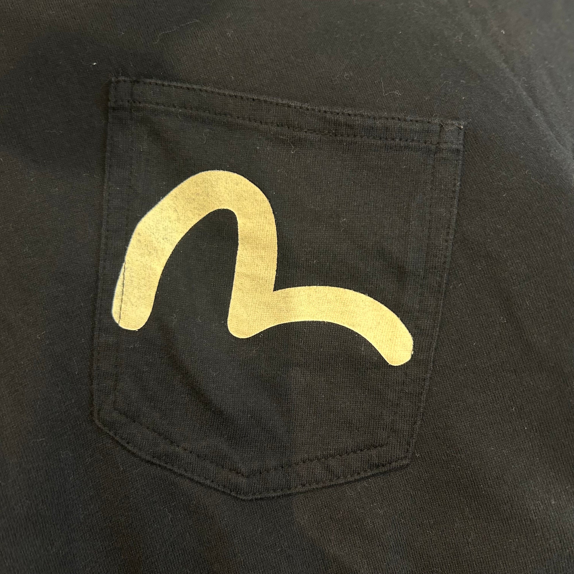 EVISU MULTIPOCKET LONGSLEEVE SHIRT 'BLACK'