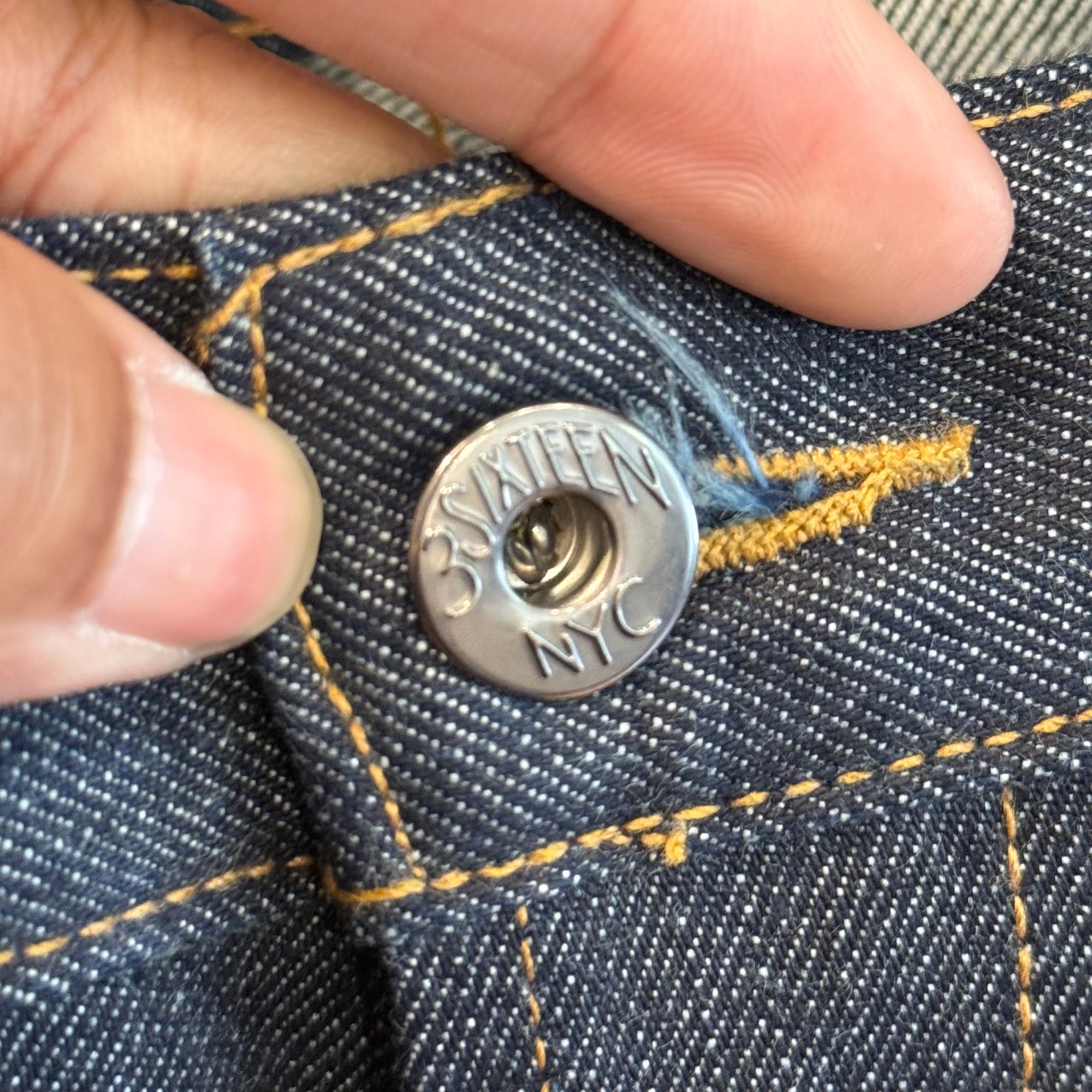 3SIXTEEN ST-100X RAW SELVEDGE JEANS ‘INDIGO’