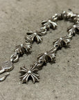 CHROME HEARTS CUT OUT CROSS BRACELET ‘SILVER’