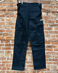 MARTINE ROSE PULLED CARGO PANTS ‘NAVY’