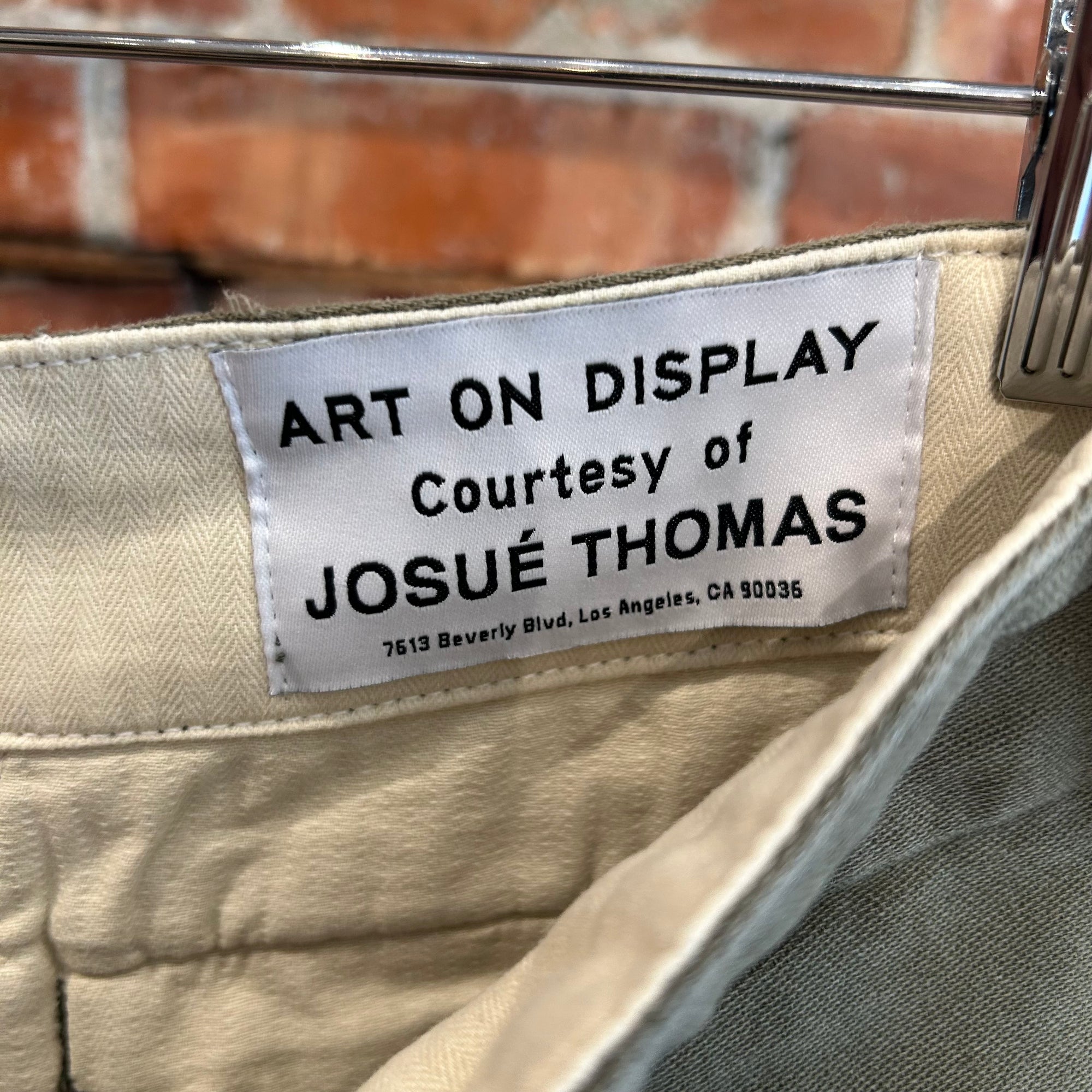 GALLERY DEPT. MARCUS PATCHWORK CARGO PANTS ‘OLIVE’