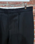 ATTACHMENT WIDE PLEAT PANTS ‘BLACK’