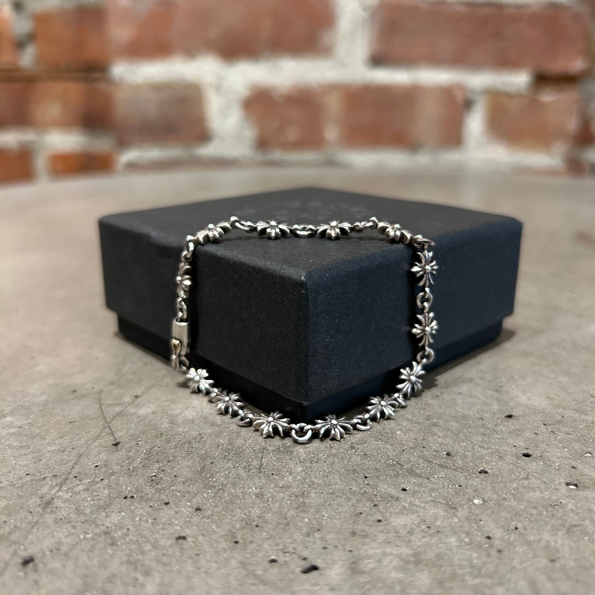 CHROME HEARTS TINY-E 13-LINK BRACELET